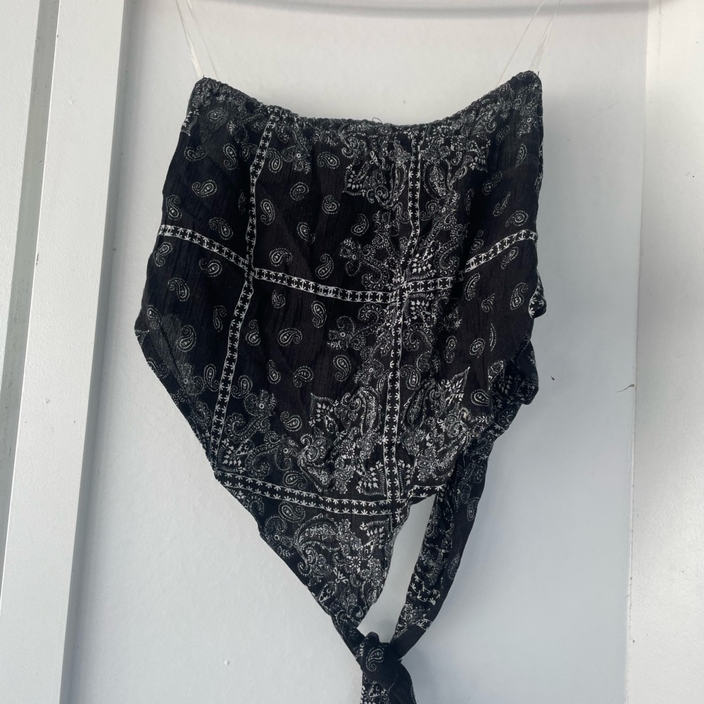 Bandana crop top
